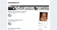 Desktop Screenshot of marceldoorn.nl